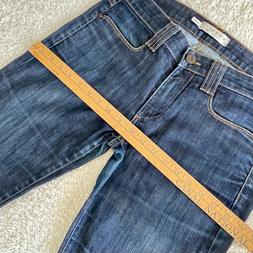 MYNK Hauteur American Made Denim Skinny Medium Wash Blue Jeans Size 29 - Picture 5 of 12